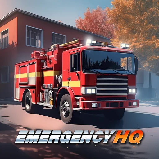 EMERGENCY HQ: Firefighter Game logo