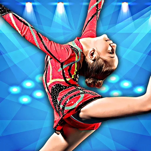 All American Girly Gymnastics logo