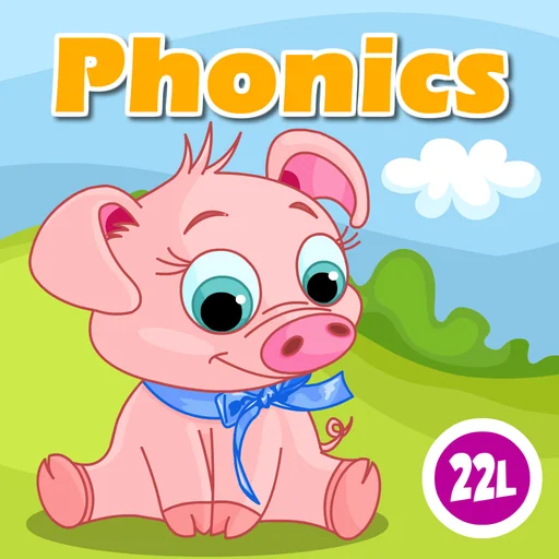 Phonics Fun on Farm Educational Learn to Read App logo
