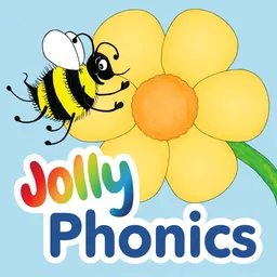 Jolly Phonics Letter Sounds logo