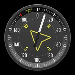 Anemometer: Wind speed logo