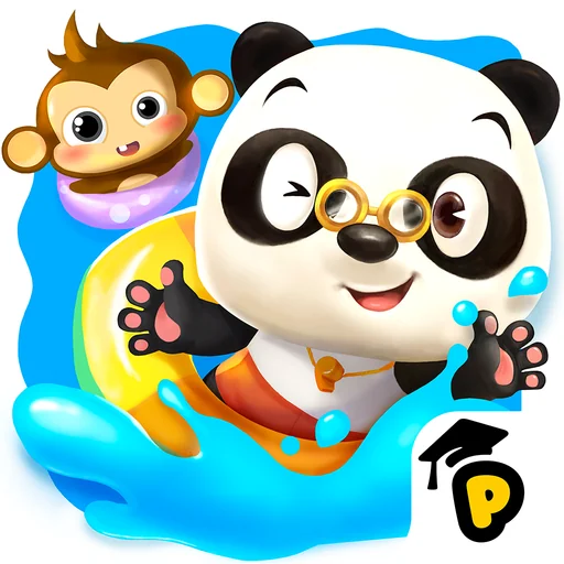 Dr. Panda Swimming Pool logo