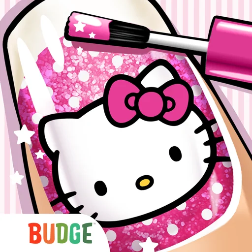 Hello Kitty Nail Salon logo