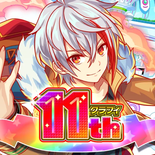 クラッシュフィーバー パズルRPG 新感覚ブッ壊しバトル！ logo