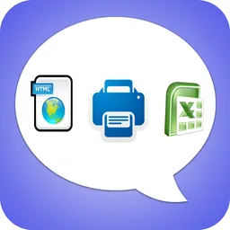 Export Messages - Save Print Backup Recover Text SMS iMessages logo