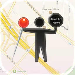 Here I Am Now! logo