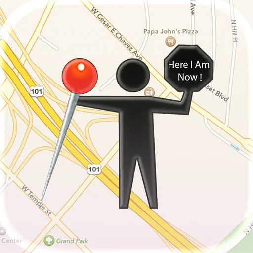 Here I Am Now! logo