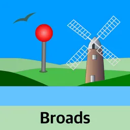 The Broads Maps Offline logo