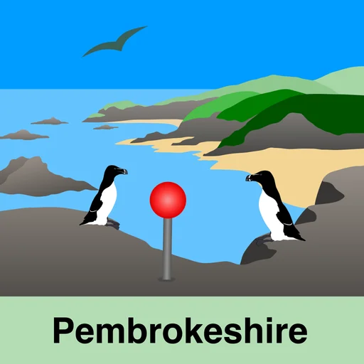 Pembrokeshire Coast Maps logo