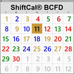 ShiftCal® for Baltimore Fire logo