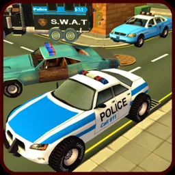 Police Car Race Chase Sim 911 logo